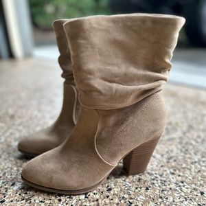 Tan Suede Ankle boots